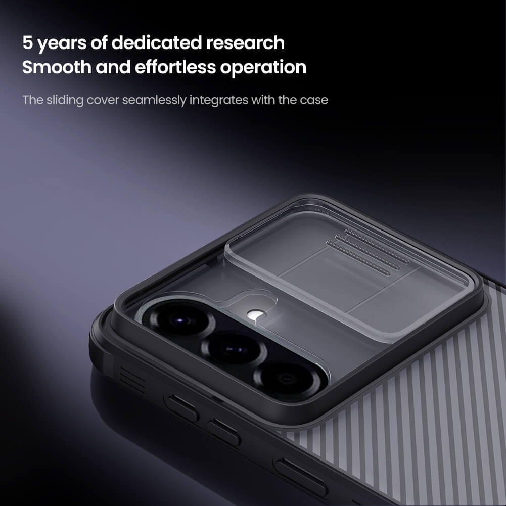 Чехол-крышка NILLKIN для Samsung Galaxy A57 (серия CamShield Pro Clear version)